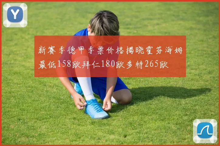 新赛季德甲季票价格揭晓霍芬海姆最低158欧拜仁180欧多特265欧